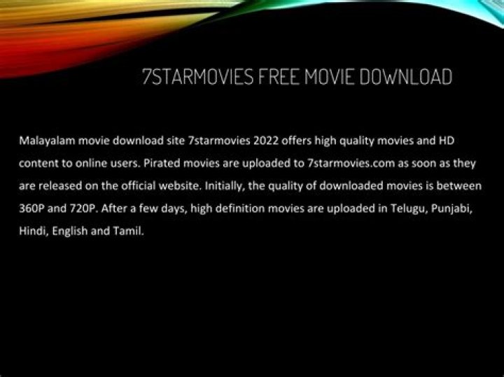 7star Movies: A Cinematic Journey Through Excellence