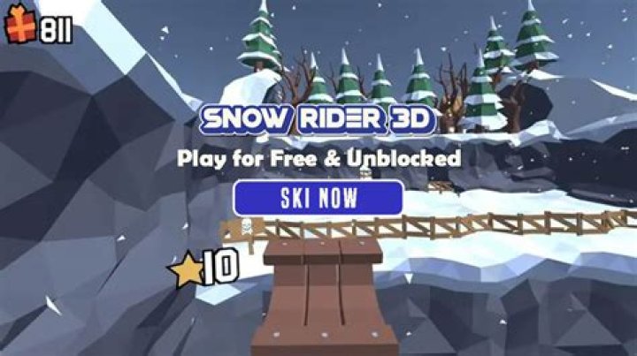 Play Snow Rider 3D Unblocked: Feel the Snow Rush